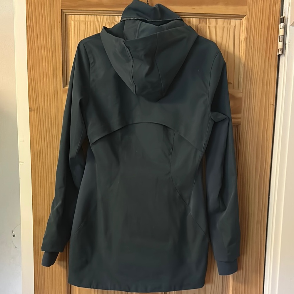 Women's Hooded Jacket GREEN - Picture 2 of 3